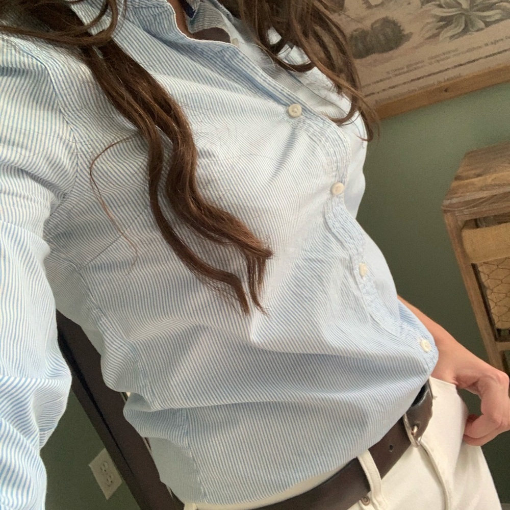 Arizona Striped Button-Down Shirt